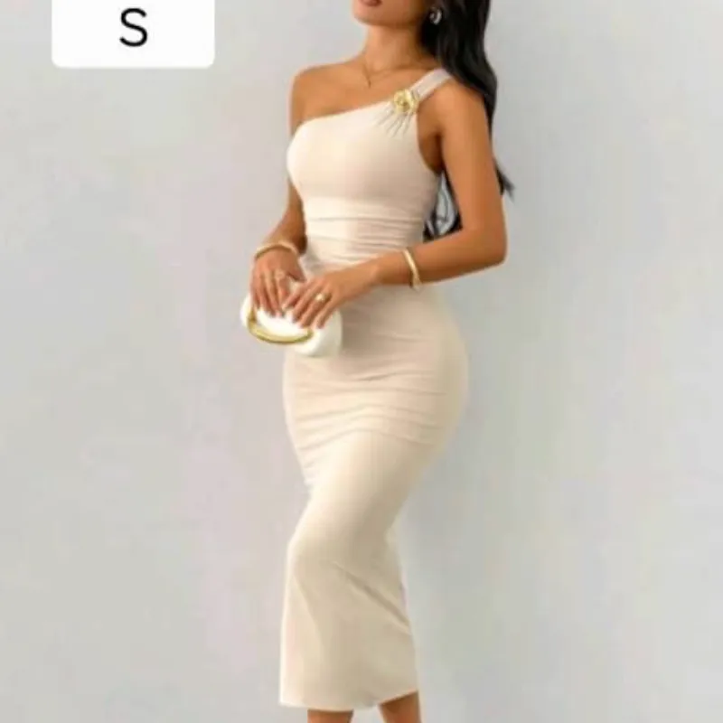 Vestido Beich un hombro