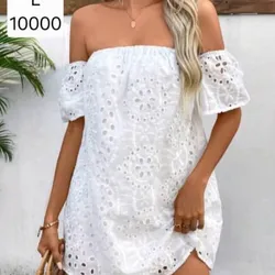 Vestido Blanco corto