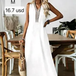 Vestido Blanco largo