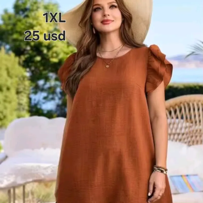 Vestido Carmelita amplio