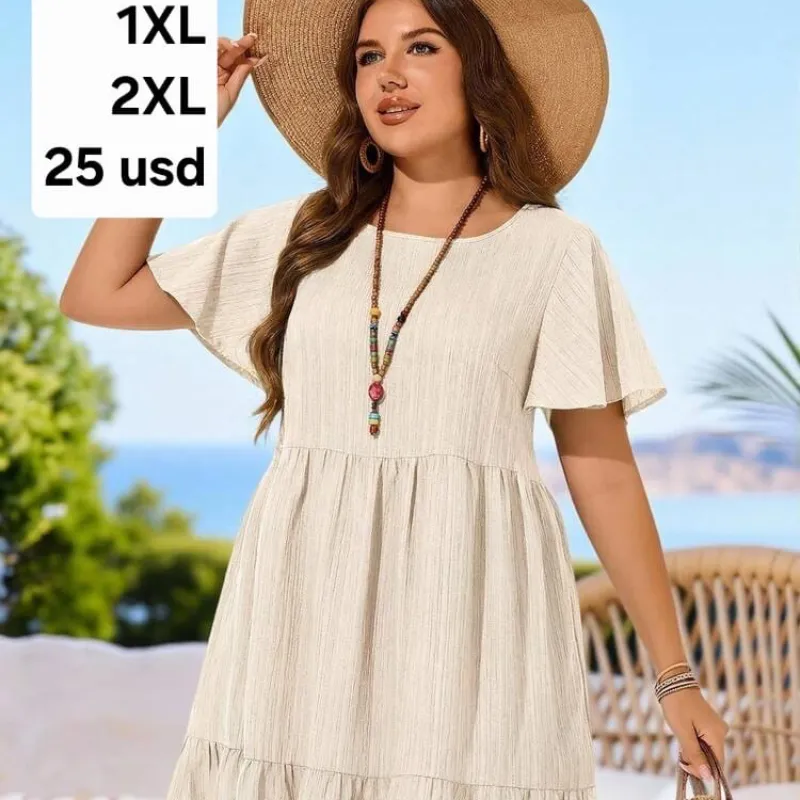 Vestido cremita