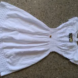 Vestido de hilo blanco 