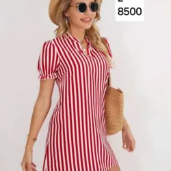 Vestido de rayas