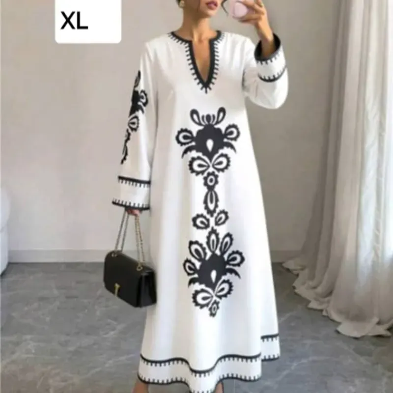 Vestido elegante con mangas