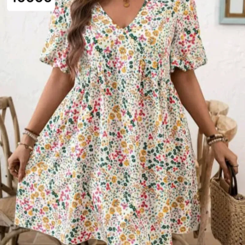 Vestido estampado 