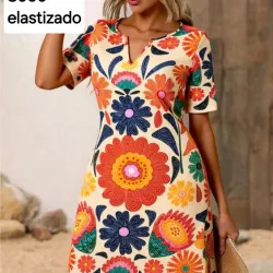 Vestido estampado 