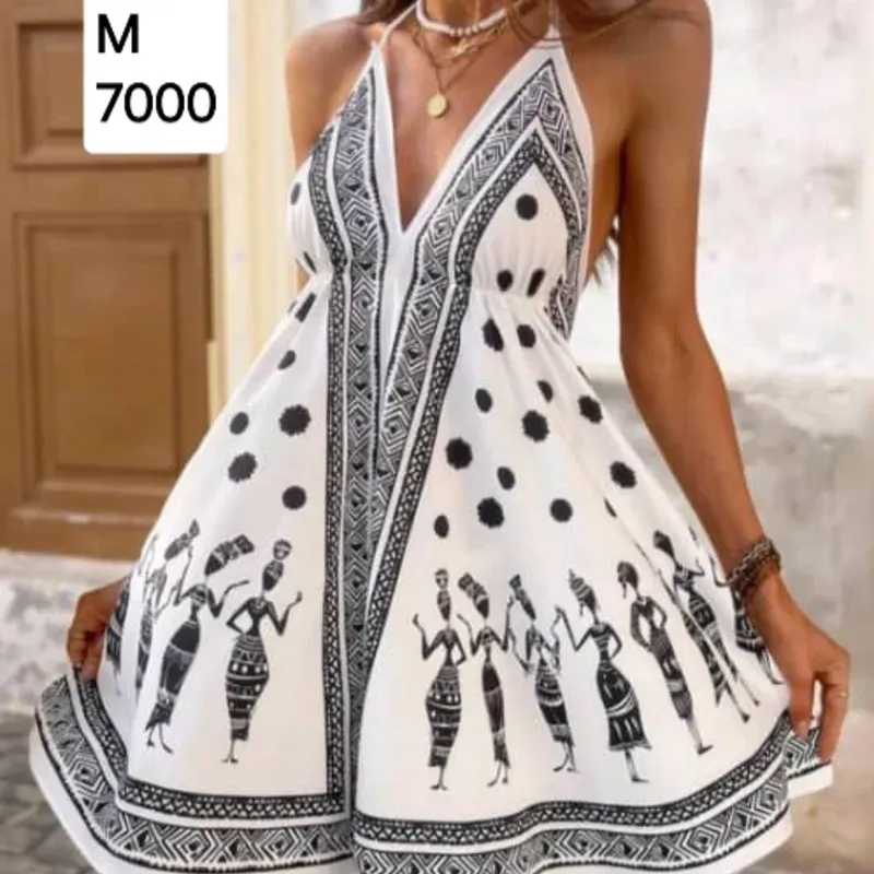Vestido estampado 