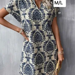 Vestido estampado 