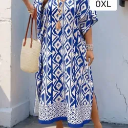 Vestido largo Azul