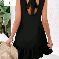 Vestido Lazo Negro