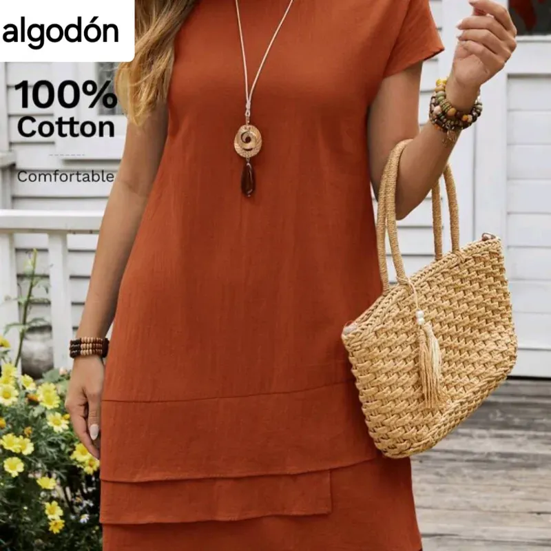 Vestido marrón 