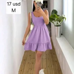Vestido Morado verano