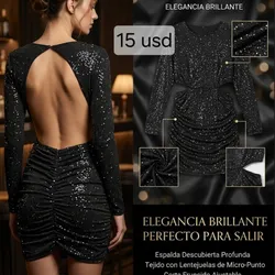 Vestido Negro de noche