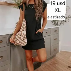 Vestido Negro elastizado