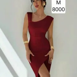 Vestido Rojo Vino