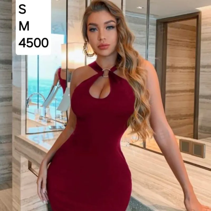 Vestido Rojo vino