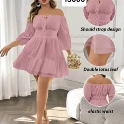 Vestido rosa