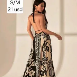 Vestido sin Espalda