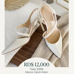 Zapato Blanco puntifino