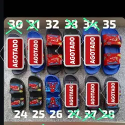 Chancletas para niños