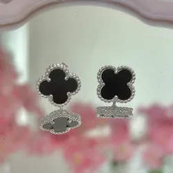 Aretes van cleef  negro ✨