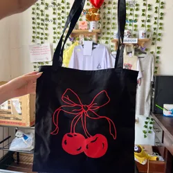 Bolso de tela negro ✨