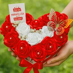 Corazón de flores ✨