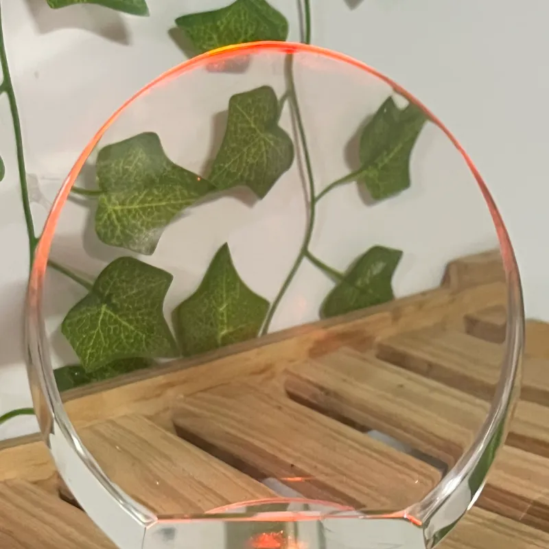 Cristal medio círculo (huevo) ✨