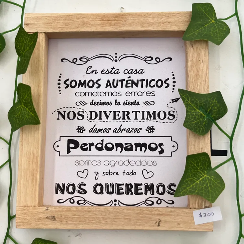 Cuadros de madera medianos ✨