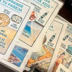 Hojas plasticadas 