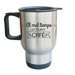 Jarra cervecera térmica gris ✨