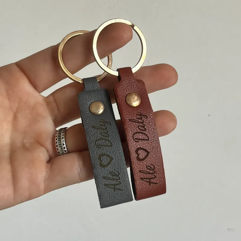 Llavero personalizado con letrero