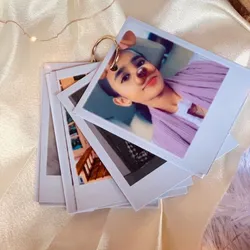 Llavero polaroid 