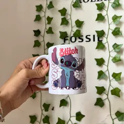 Taza de stitch 💙