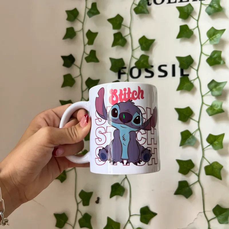 Taza de stitch 💙