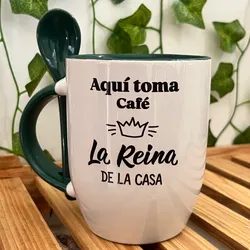 Taza con cuchara  ✨