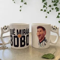 Taza personalizada fútbol  ✨