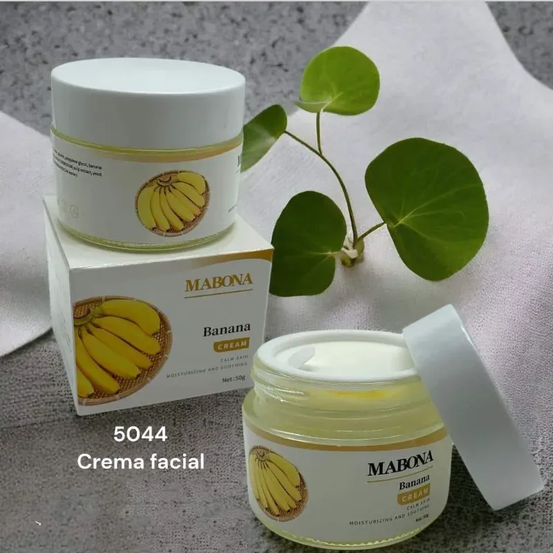 Crema Facial Hidratante  de Banana 