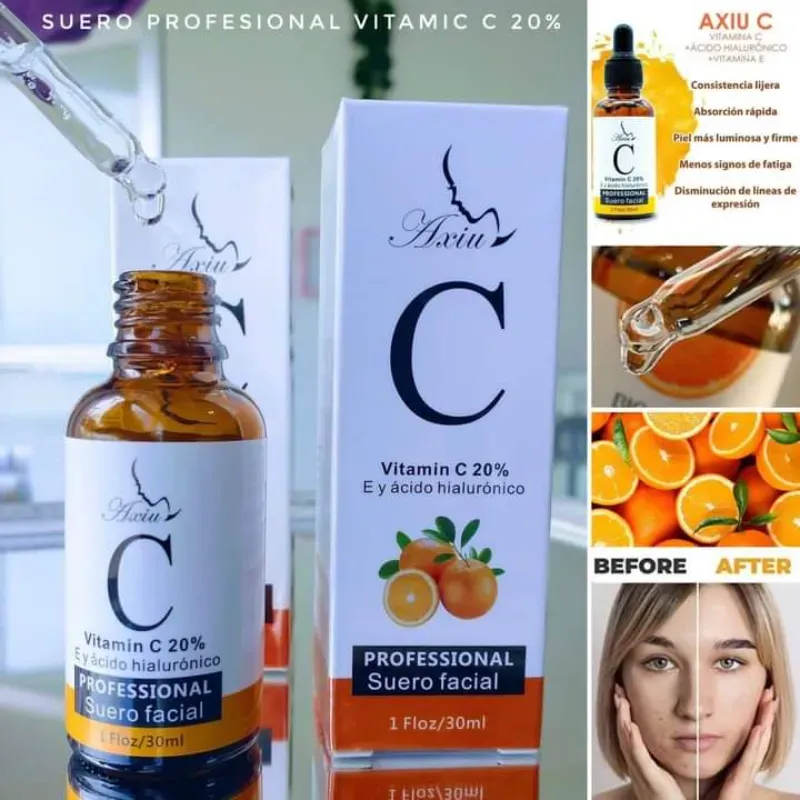 Serum de Vitamina C + Acido Hialurónico 