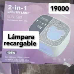 Lampara recargable 2 en 1