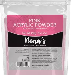 Polvo acrílico rosa Nena's 