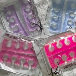 Separadores de dedos de silicona