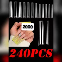 Uñas acrilicas 240 tips