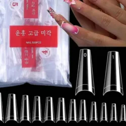 Uñas acrílicas 500 tips