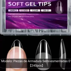 Uñas softgel 240 tips