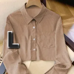 Camisas de Mangas Largas Holgadas 