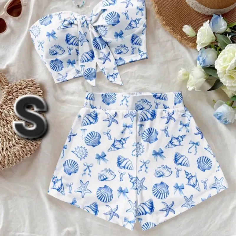 Conjunto de Top Bandeau