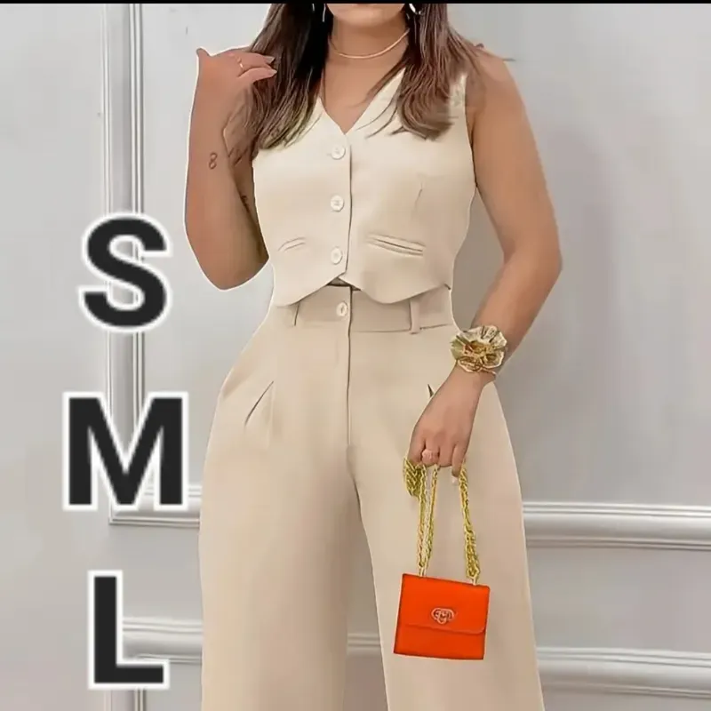 Conjunto Top Ajustado de Cuello