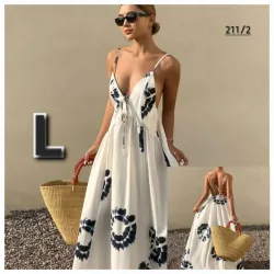 Livesso Vestido de Tirante Espalda Afuera
