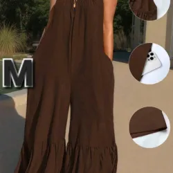 Mono con Bolsillos de Pierna Acha